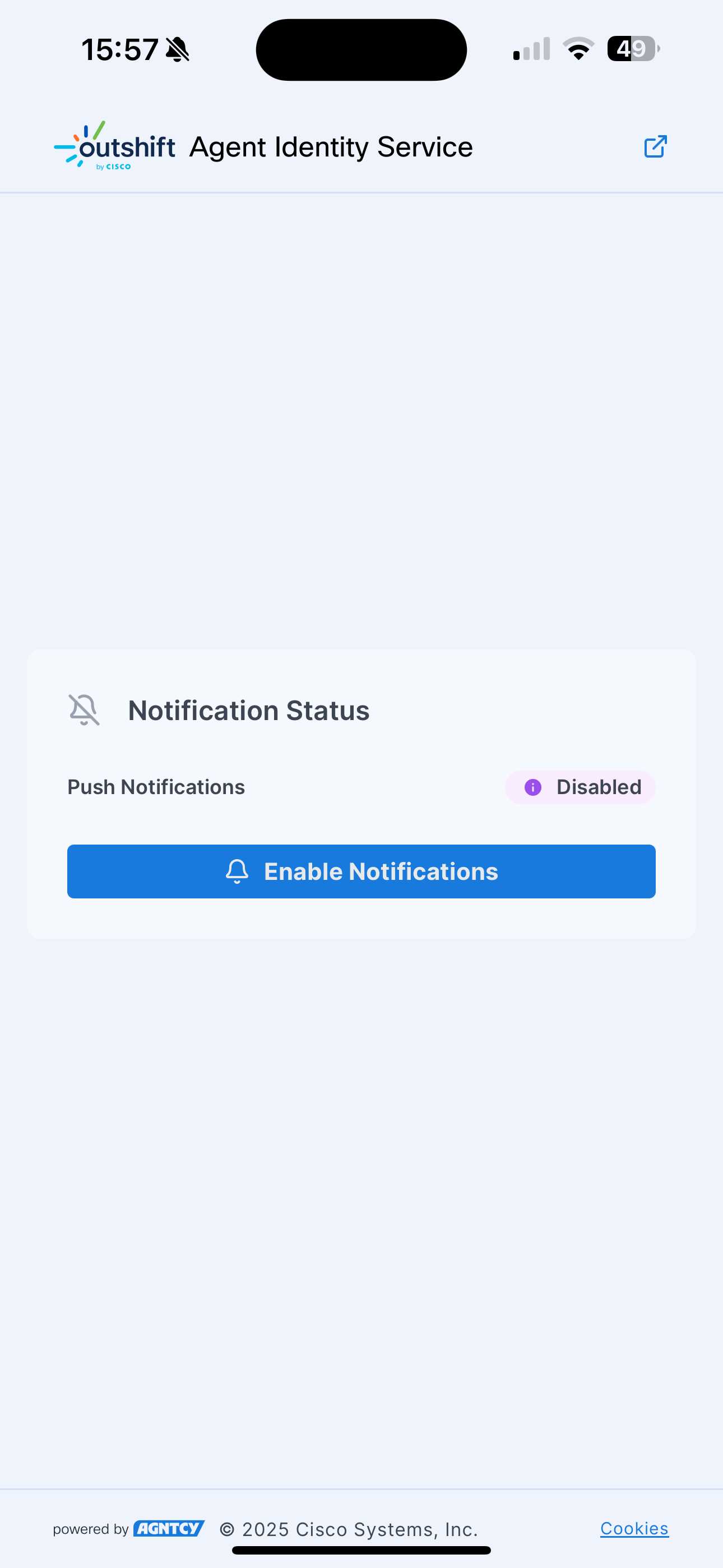 Mobile page